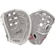 thumbnail image 1 of Rawlings | Guante de softbol de lanzamiento rápido serie R9 | Guante de primera base | Modificado Pro H-Web | Gris | 12,5' | RHT, 1 of 5