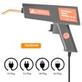 thumbnail image 2 of Antorcha de soldadura de plástico Grapadora en caliente de 120 W, soplete de soldadura de plástico, kit de reparación de parachoques de coche de alta potencia con alicates, 4 tipos de grapas 1 1, 2 of 5