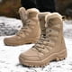 thumbnail image 5 of Zapatos Montañismo Senderismo Botas Nieve para Mujeres Pantorrilla Invierno Al Aire Libre, 5 of 8