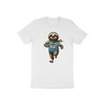 thumbnail image 4 of Funny Marathon Runner Running Sloth Animal Gift Men Women T-Shirt Running Sloth Runner Birthday Holiday Presents Tshirt, 4 of 10