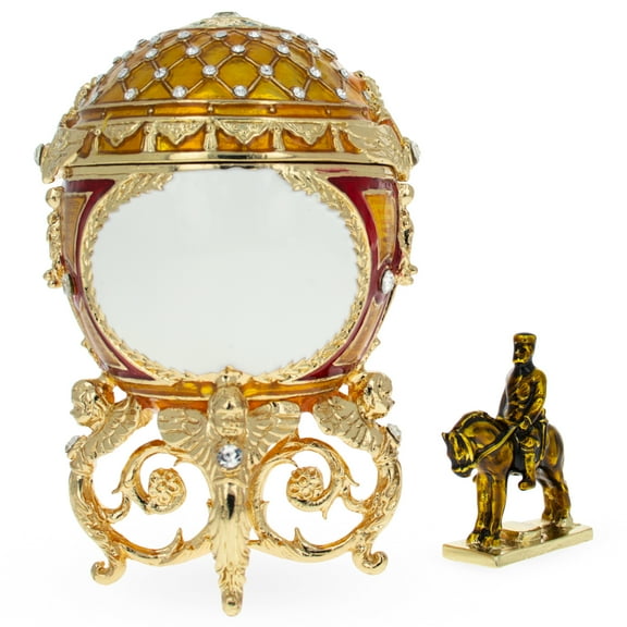 1910 Alexander III Equestrian Royal Imperial Easter Egg