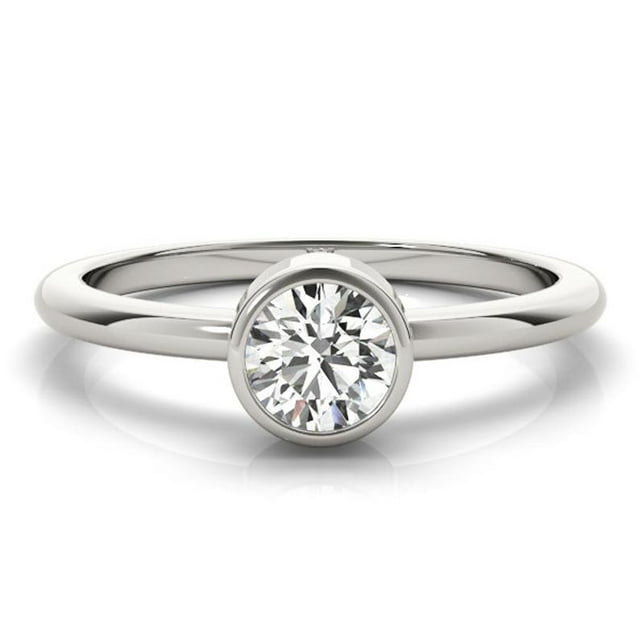 1.00 Ct Brilliant Round Cut Diamond Bridal Rings Solid 950 Platinum