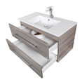 thumbnail image 5 of Cutler Kitchen and Bath Kato 36" Wood/Cultured Marble Bathroom Vanity in Gray, 5 of 5
