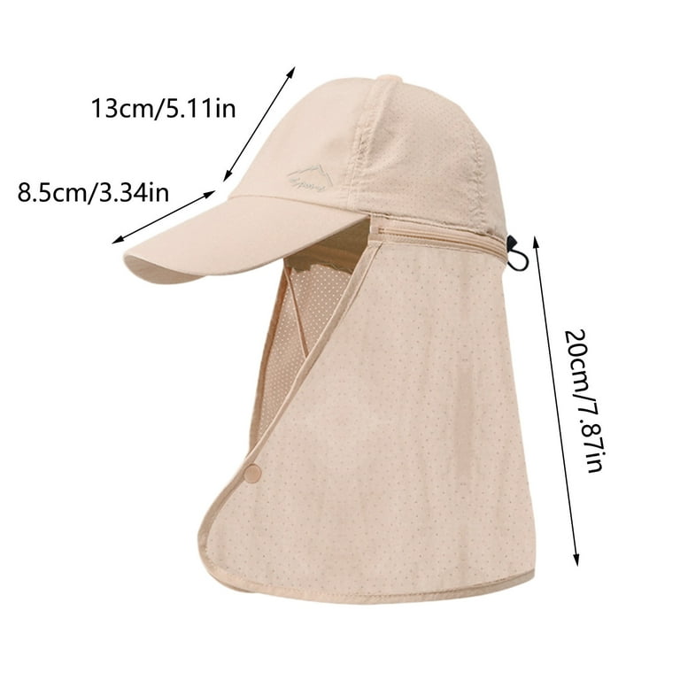 cpengpj Fishing Hat, 3 Ways to Wear A Sunscreen HatSun Cap Hiking