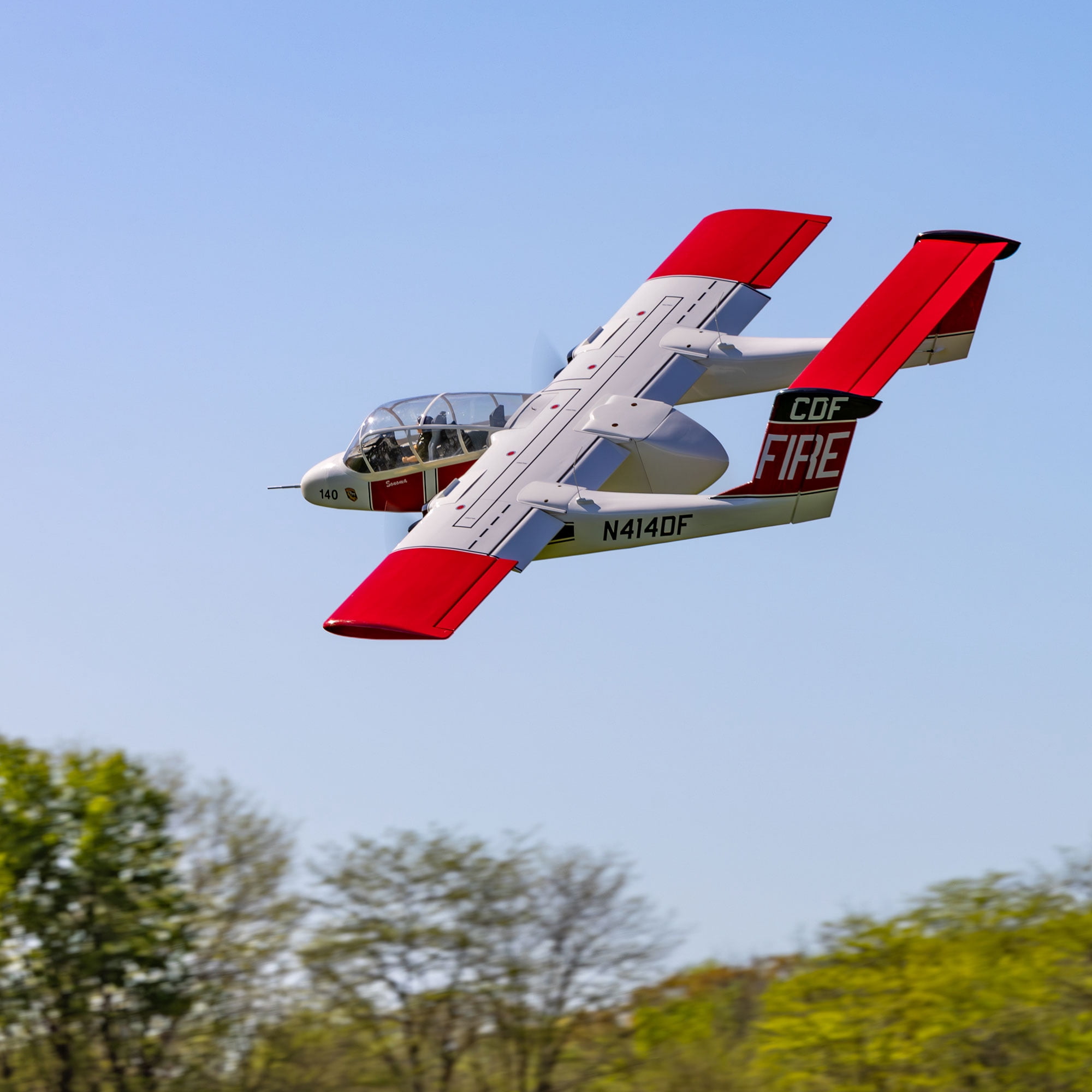 Hangar 9 RC Airplane OV-10 Bronco 20cc ARF HAN5055 RC Warbird Airplanes