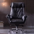thumbnail image 3 of Mobile Ergonomic Computer Office Chair Recliner Arm Conference Modern Office Chair Luxury Silla Escritorio Home Furniture YQ50OC My Lux Decor Round, 3 of 19