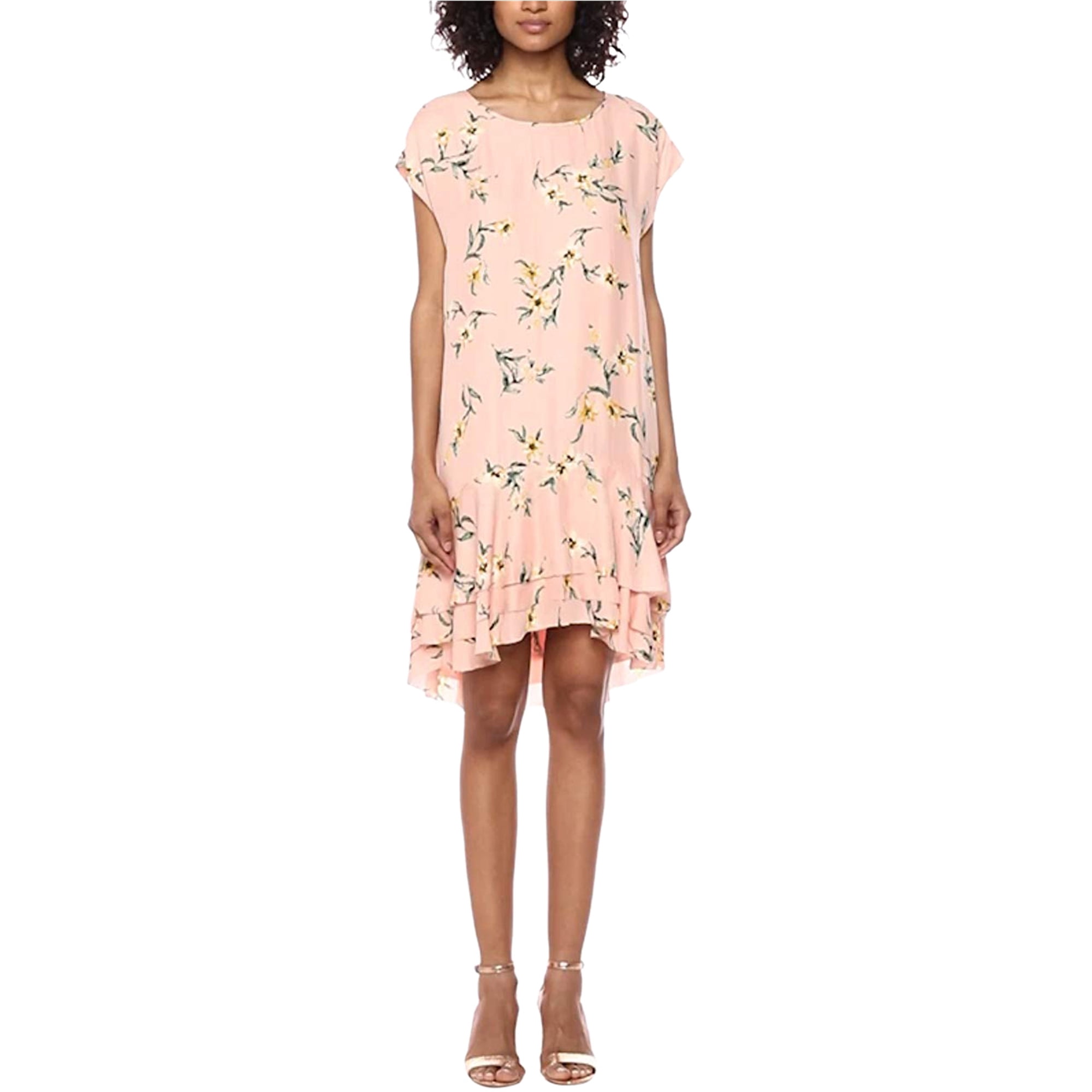 Joie Womens Floral Shift Dress, Pink, X-Small