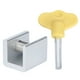 thumbnail image 5 of Cerradura para ventana corrediza 10 juegos de cerradura de ventana de seguridad de aluminio con llave topes de ventana para puerta corredera vertical y horizontal dormitorio de ANGGREK Otros, 5 of 8