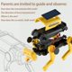 thumbnail image 2 of Electric Smart Robot Dog Kids Educational Assembly Science Tech Puzzle Toy Interactive Robot Toys For Children Smart Dog heqiyong LED, 2 of 2