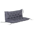 thumbnail image 1 of Outsunny Coussins de Banc de Jardin 2 Places, Coussin d'Extérieur Doux de 3,9 Po d'Épaisseur, 1 of 9