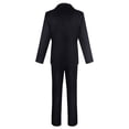 thumbnail image 3 of Disfraz de motosierra de Anime para hombre, traje negro, uniforme informal, cazador de demonios, Halloween, Carnaval, ropa de fiesta, 3 of 4