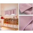 thumbnail image 2 of Extra Wide Short Valance Curtains for Kitchen Bathroom Living Room Window Treatments, 2 of 7
