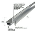 thumbnail image 3 of M-D Building Products 06015 36 in. Silver Aluminum L-Shape Screw-on Under Door Seal, 3 of 7