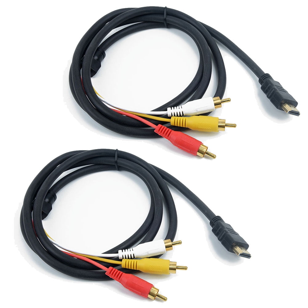 Kabel Hdmi Converter Hdmi Rca HDMI To RCA Cable HDMI Male To 3RCA