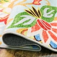thumbnail image 4 of Floral Door Mat Indoor Entrance, Farmhouse Area Rug 2x3 Entryway Rug Non-Slip Washable Front Door Mat Soft Low Pile Throw Rug for Entryway,Red, 4 of 5