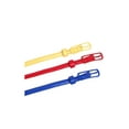 thumbnail image 4 of INSPIRE CHIC Women's Alloy Single Prong Buckle Skinny PU Belts Red+Yellow+Royal Blue, 4 of 8