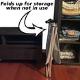 thumbnail image 3 of 3 Section Laundry Basket for Dark, Light, and Color Clothes Hamper, Collapsible Design with Carry Handle, 26" Long x 15" Wide x 23.5" Tall, 3 of 8