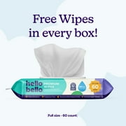 Hello Bello Premium Dr. Seuss Babies Diapers Club Box with Bonus Wipes - Size 1, 82 Count