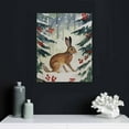 thumbnail image 4 of Nawypu Winter Snowy Canvas Wall Art Prints,Christmas Watercolor Paintings Prints,Artwork Set Of 3 for Christmas Themed Decor Bedroom Living Room Home Decorations, 4 of 4