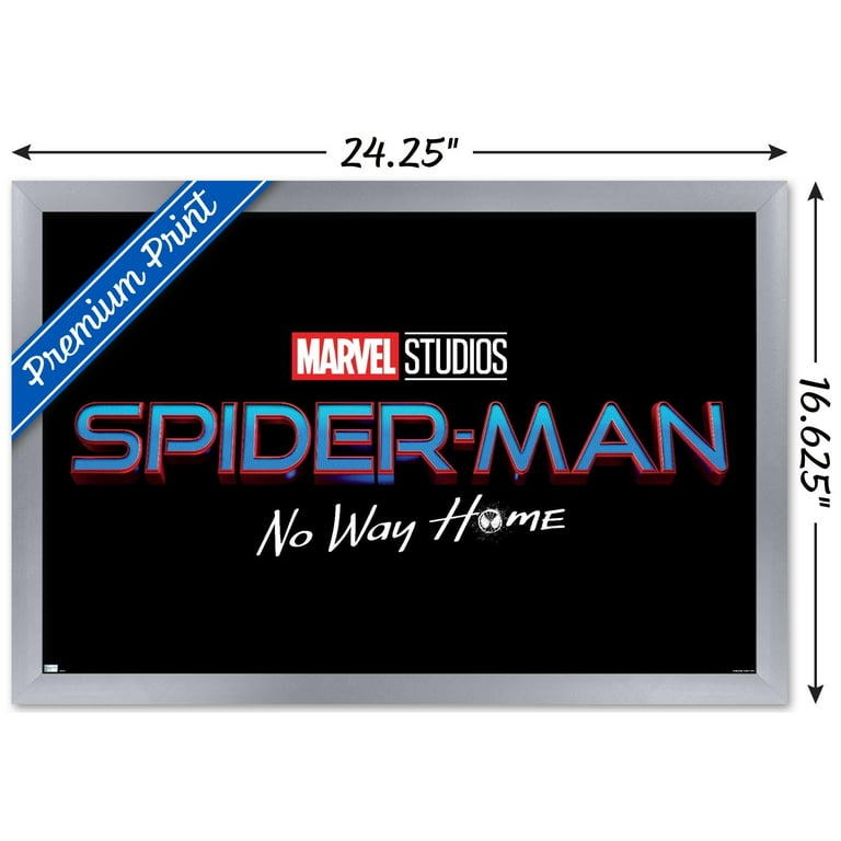 Marvel Spider-Man: No Way Home - Trio Wall Poster, 14.725 x 22.375 Framed