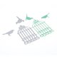 thumbnail image 5 of Cuadros Decorativos Juego de red para pájaros troqueles troqueles de metal troqueles en álbumes de r, 5 of 7