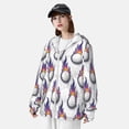 thumbnail image 3 of Balery Golf balls Sudadera ligera de manga larga con capucha y protección solar UPF 50+ para hombre y mujer, ideal para pesca y running-3X-Large, 3 of 7