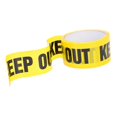 thumbnail image 1 of Keep Out Barricades Tape 25 M Construction Site Packing To Secure Place Pickup!, 1 of 5