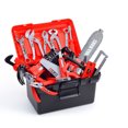 thumbnail image 2 of Construction tools toy set, chainsaw tool box with accessories, role play set, 42 pieces, 2 of 2