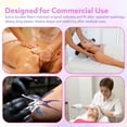 thumbnail image 7 of 12 Pcs 4 Sets Premium Microfiber Massage Table Sheet Set, Include Massage Table Cover, Massage Fitted Sheet, Massage Rest for Beauty Salon Spa Hair Salon (Natural), 7 of 7