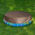 thumbnail image 4 of 78.4" Round Pool Cover - Waterproof & UV-Resistant Oxford Fabric Sandpit Cover for Kids, Dustproof Outdoor Protection for Sand, Toys, and Stock Tank Pools, 4 of 6