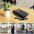 thumbnail image 4 of SKISUNO Telephone Landline Phone with Headset Sound Adjustment and Extra Loud Ringer Black 1Set, 4 of 7