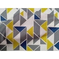 thumbnail image 4 of oneOone Cotton Poplin Fabric Parallelogram & Triangle Geometric Decor Fabric Printed BTY 42 Inch Wide, 4 of 4