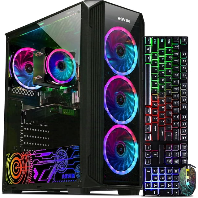 PC de Jeu - Processeur Intel Core i7 - GeForce GTX 1650 GDDR5 - 32 Go de RAM - SSD 512 Go - Windows 11 Pro - Wi-Fi