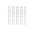 thumbnail image 2 of Klonfd 5 Pack Seedling Sapling Grow Tube Standard Vented Seedling Protectors Split Grow Protector With Releasable Zip Ties Shelter For Trunk Against Deer, 2 of 6