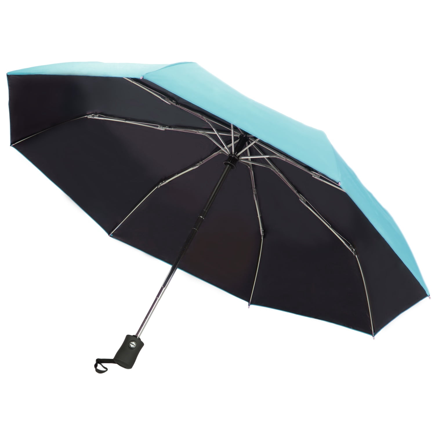 Magic Flowers Color Changing Lightweight Compact Travel Sized Windproof Nylon Umbrella With Easy Open Button