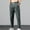 Grey, variant on Larisalt Mens Pants Relaxed Fit,Men's -Fit 5-Pocket Stretch Twill Pant Black,L