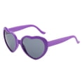 thumbnail image 1 of Lunettes de Soleil pour Femme, Design à la Mode et Mignon, Adorables Lunettes Rétro en Forme de Cœur pour Voyager, 1 of 10