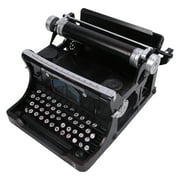 Antique Typewriter Model, Black Portable Typewriter Rust For Home