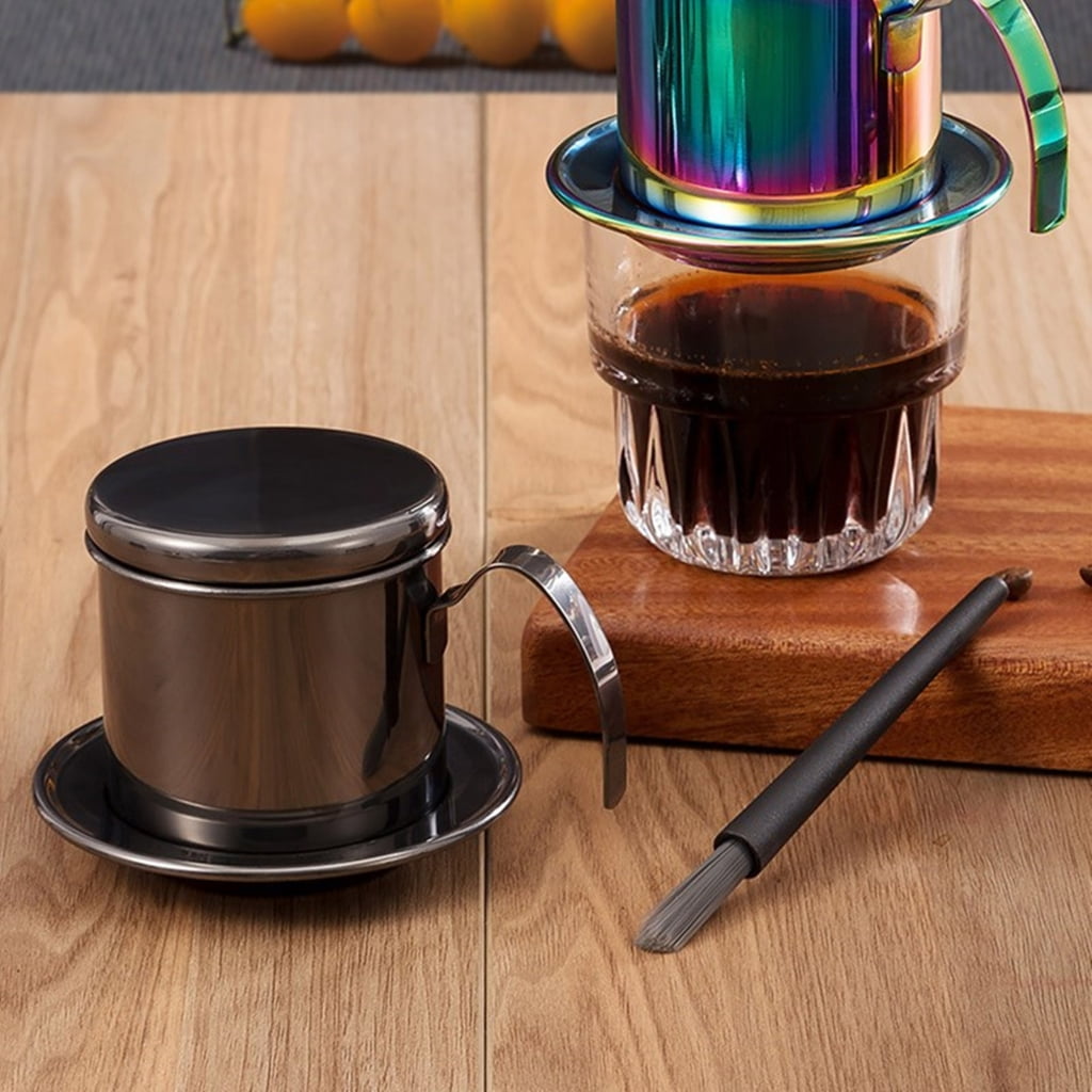Vietnamese Coffee Maker Rustproof Easy Cleaning Dishwasher Safe Coffee Dripper