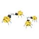 thumbnail image 2 of 4 unids/set hierro forjado abeja decoración pared colgante 3 dimensiones abeja arte escultura para jardín al aire libre, 2 of 8