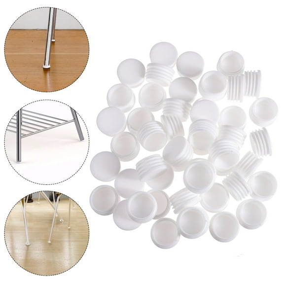 LOLIPPYY Furniture Leg Caps Plastic 50pcs