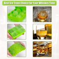 thumbnail image 3 of Ice Tray. Ice Cubes. Glacon Tray. Ice Cube Tray With Lid. Silicone Ice, 3 of 5