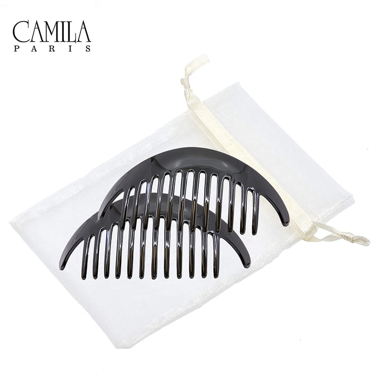 French Made Large Grip Hair Comb Pair for All Hair Types  display picture 1