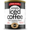 Simply Iced Coffee, 100% Colombian Arabica Instant Mix, 2.5 Lb Can