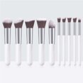 thumbnail image 2 of Kokovifyves Makeup Brushes Set 10 Sets of 5 Large and 5 Small Make-up Brushes for Portable Use, 2 of 6