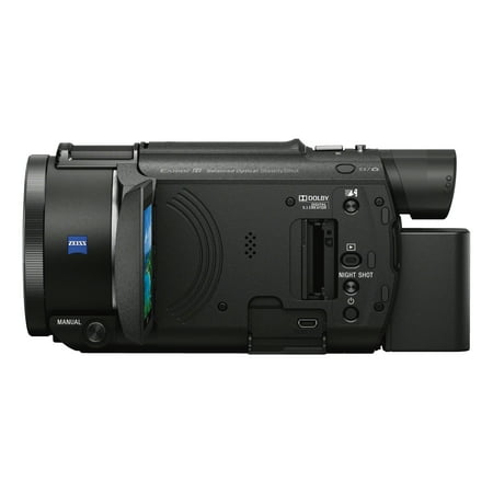 Sony - Handycam AX53 4K Flash Memory Premium Camcorder - Black
