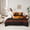 Black Orange 01, variant on Feelyou Teen Halloween Crow Bedding Comforter Set 7pcs, Romantic Pink Rose Queen Bedding Sets, Western Book Butterfly Reversible Queen Sheet Sets, Microfiber Bedroom Decor
