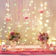 thumbnail image 3 of Sziqiqi Hanging Tea Light Holder Acrylic Globes Set of 20 Bulb 3.15'' Ornaments Fillable for Party Wedding Centerpiece Christmas Home Decorations DIY, 3 of 7