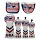 thumbnail image 1 of Casco para golf de 6 piezas 460cc Driver Wood Putters Headgear con No., 1 of 9