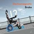thumbnail image 6 of Culver Mobility - PANTHER - All-Terrain Lightweight Foldable Wheelchairs, Power Motorized Electric Wheel Chair, 6 of 7